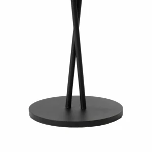 Lindby lampe de table LED rechargeable Janea CROSS, noir, métal^ Lampes Décoratives