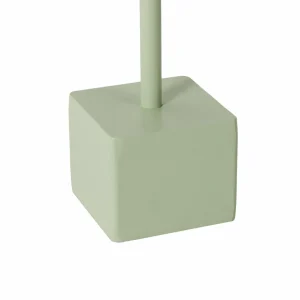 Lindby lampe de table LED rechargeable Janea CUBE, vert, métal^ Lampes Décoratives