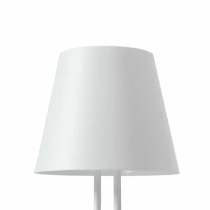Lindby lampe de table LED rechargeable Janea TWIN, blanc, métal^ Lampes Décoratives