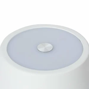Lindby lampe de table LED rechargeable Janea TWIN, blanc, métal^ Lampes Décoratives