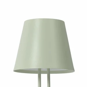 Lindby lampe de table LED rechargeable Janea TWIN, vert, métal^ Lampes Décoratives