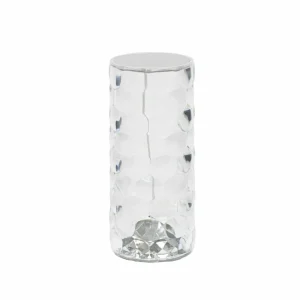 Lindby Lampe de table LED rechargeable Louane, 18,5 cm, USB, RGBW^ Lampes Décoratives