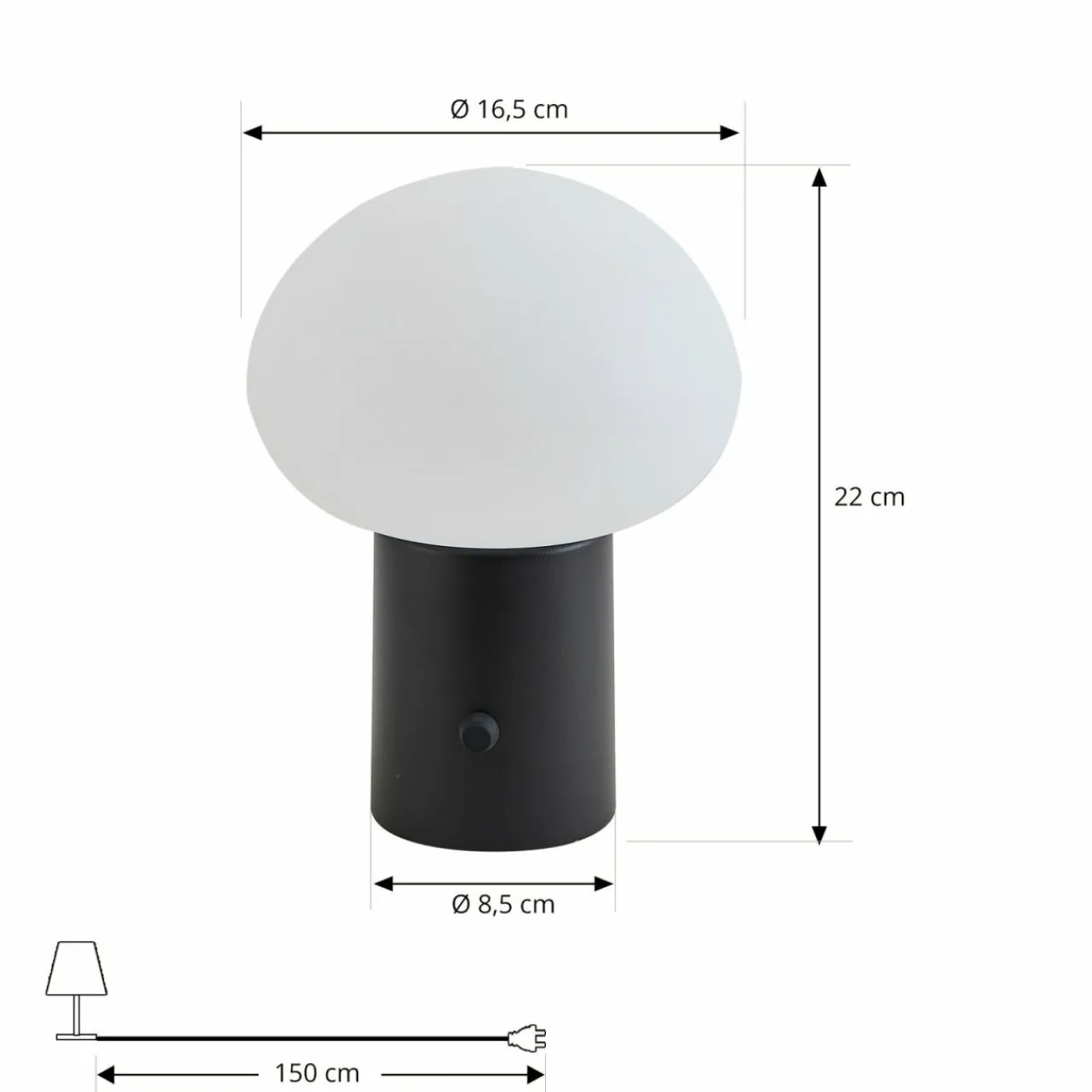 lindby_lampe_de_table_led_rechargeable_zelie_noir_aluminium_ip_2.webp Lindby lampe de table LED rechargeable Zelie, noir, aluminium, IP44^ Lampes Décoratives