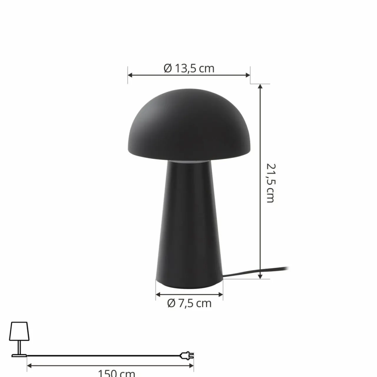 lindby_lampe_de_table_led_rechargeable_zyre_noir_ip_variateur_tactile_1.webp Lindby lampe de table LED rechargeable Zyre, noir, IP44, variateur tactile^ Lampes Décoratives
