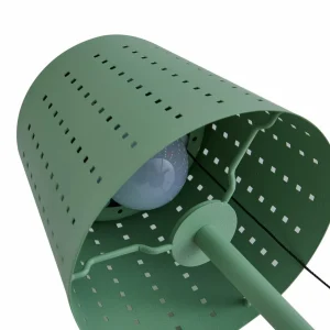 Lindby lampe de table LED solaire Hilario, vert, fer, batterie rechargeable^ Lampes Décoratives