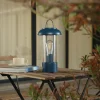 Lindby lampe de table rechargeable Yvette, bleu, IP44, Touchdimmer^ Lampes Décoratives