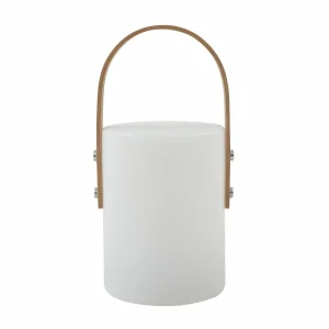 Lindby Lampe d'extérieur à LED rechargeable Juria, blanc, CCT, IP44^ Lampes Décoratives