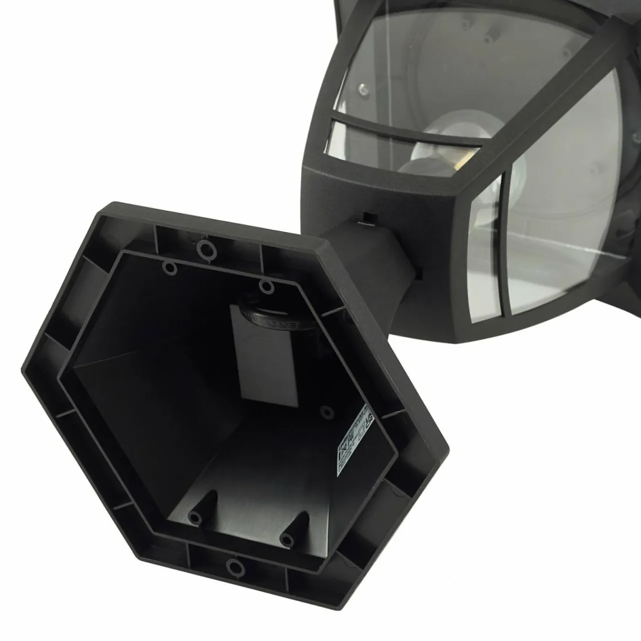 lindby_lampe_pour_socle_isidoro_noir_hauteur__cm_plastique_5.webp Lindby lampe pour socle Isidoro, noir, hauteur 28 cm, plastique^ Potelets Extérieurs