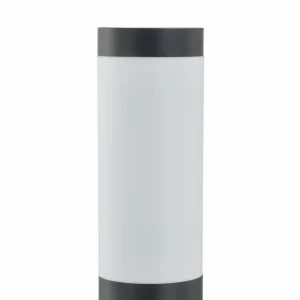 Lindby lampe pour socle Statius, noir, acier inoxydable, 45 cm^ Potelets Extérieurs