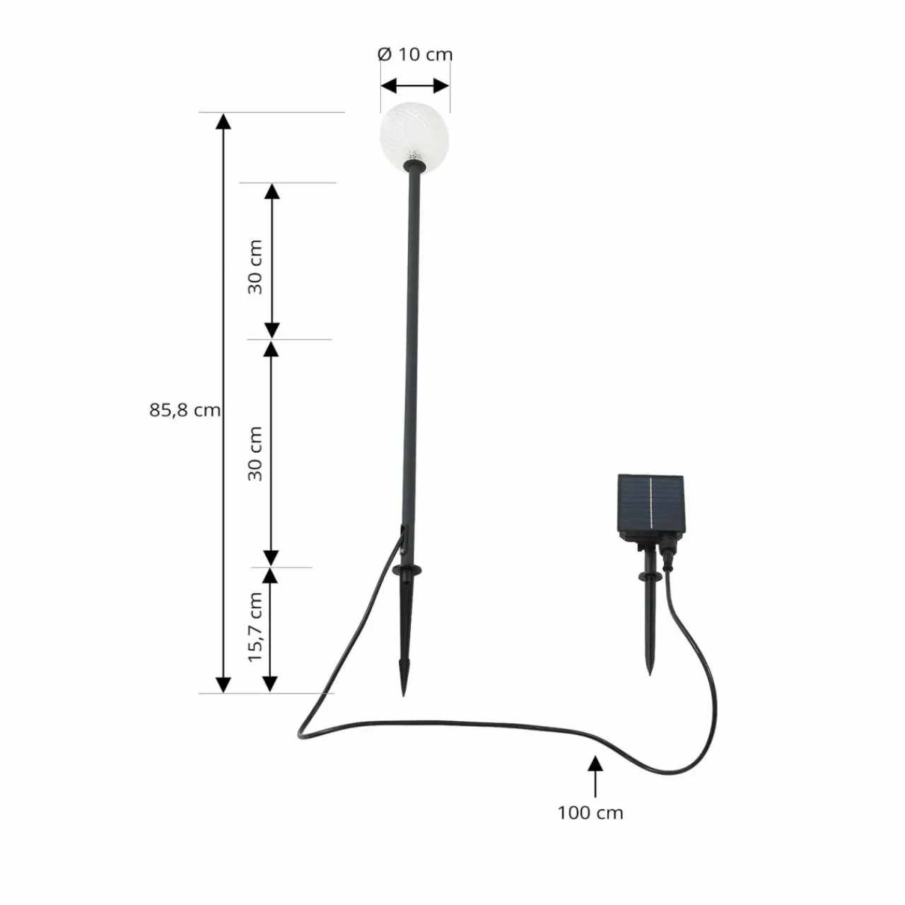 lindby_lampe_solaire_led_brindley_noir_verre_ip_2.webp Lindby lampe solaire LED Brindley, noir, verre, IP65^ Lampes Décoratives