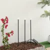 Lindby lampe solaire LED Freydis, set de 3, noir, 2.000 K^ Lampes Décoratives