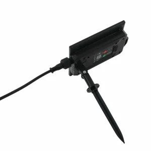 Lindby lampe solaire LED Freydis, set de 5, noir, 2.000 K^ Lampes Décoratives