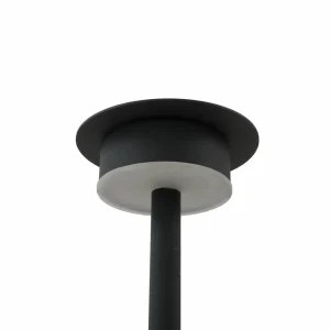Lindby lampe solaire LED Lyris, set de 3, noir, aluminium, 3.000K^ Lampes Décoratives