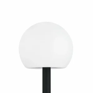 Lindby Lampes solaires LED Lago, RGBW, set de 3 boules, piquet de terre^ Lampes Décoratives