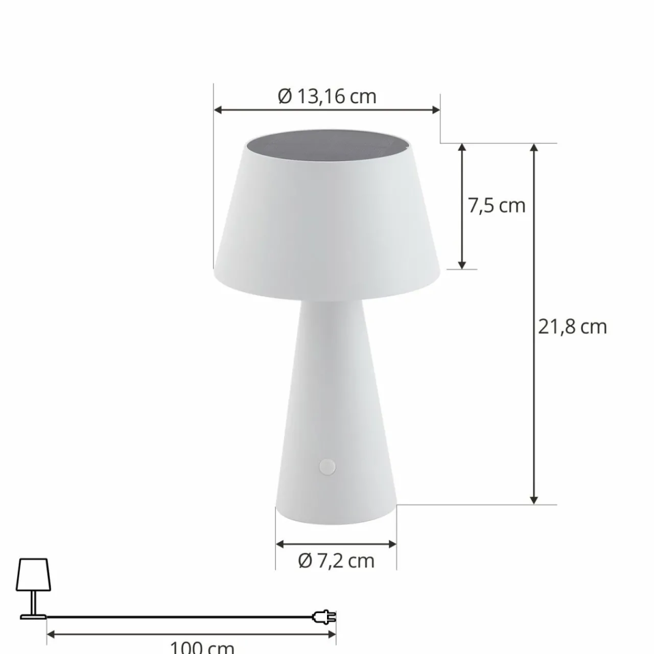 lindby_led_lampe_solaire_de_table_lirinor_blanc_plastique__cm_3.webp Lindby LED lampe solaire de table Lirinor, blanc, plastique, Ø 13cm^ Lampes Décoratives