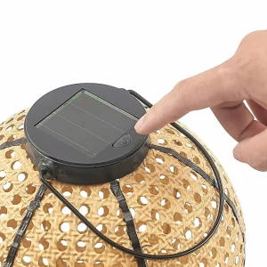 Lindby Lemark lanterne solaire LED sphère portable^ Lampes Décoratives