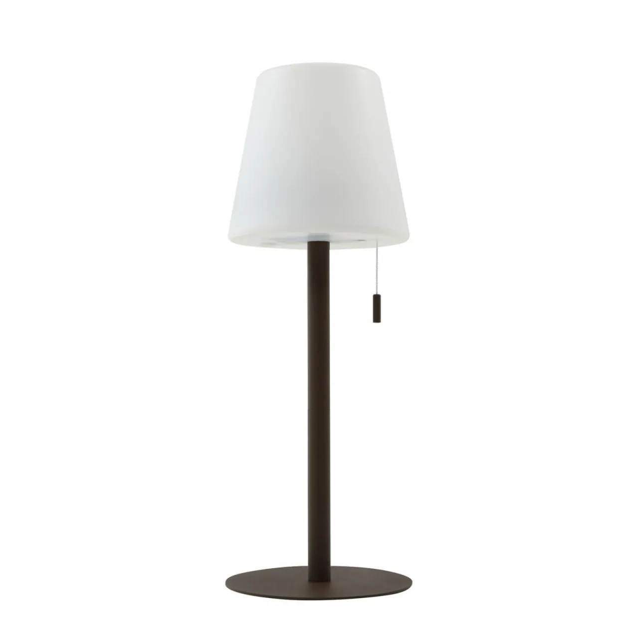 Lindby luminaire LED rechargeable Azalea marron Alu CCT réglable en hauteur^ Lampes Décoratives