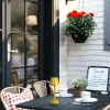 Lindby luminaire LED rechargeable Gaja, jaune, USB, IP44, RGBW, intensité^ Lampes Décoratives
