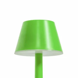 Lindby luminaire LED rechargeable Gaja, vert, USB, IP44, RGBW, intensité^ Lampes Décoratives