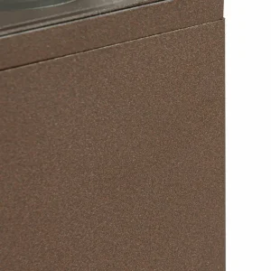 Lindby luminaire pour socle Robigus, couleur rouille, aluminium^ Potelets Extérieurs