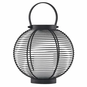 Lindby Mairuna lanterne solaire LED noire, 22,7 cm^ Lampes Décoratives