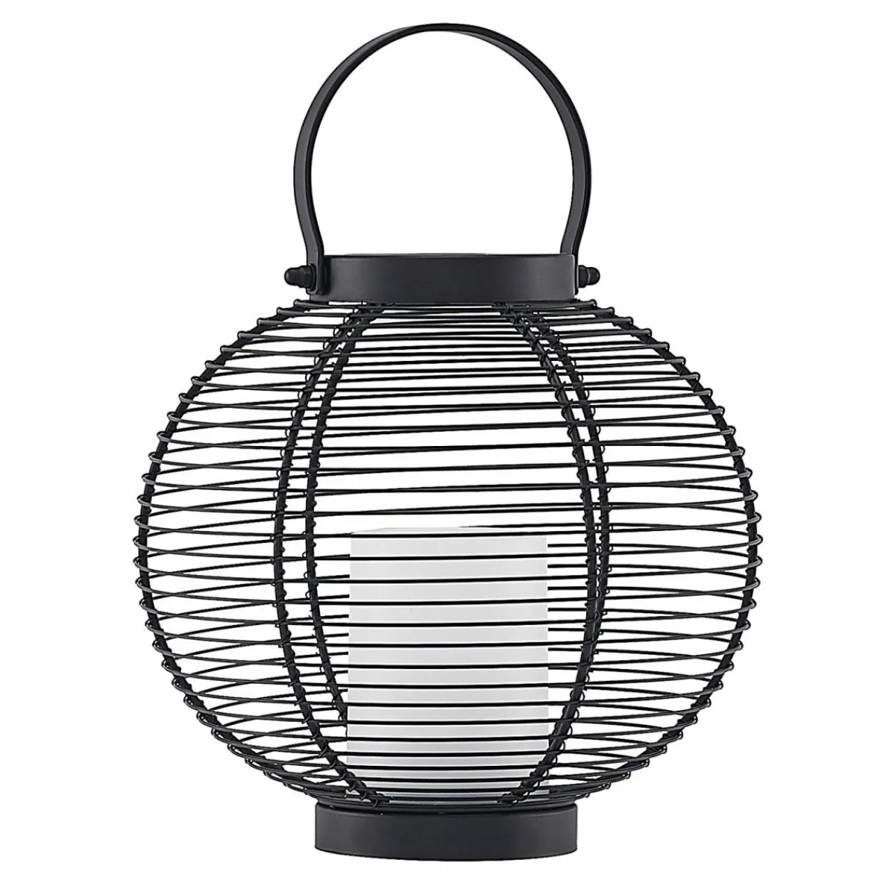 lindby_mairuna_lanterne_solaire_led_noire_cm_0.webp Lindby Mairuna lanterne solaire LED noire, 22,7 cm^ Lampes Décoratives