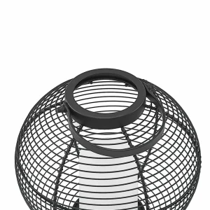 Lindby Mairuna lanterne solaire LED noire, 22,7 cm^ Lampes Décoratives