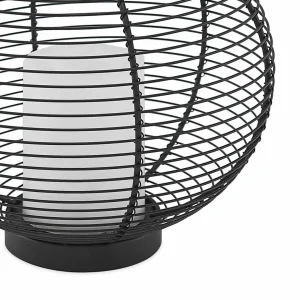 Lindby Mairuna lanterne solaire LED noire, 22,7 cm^ Lampes Décoratives