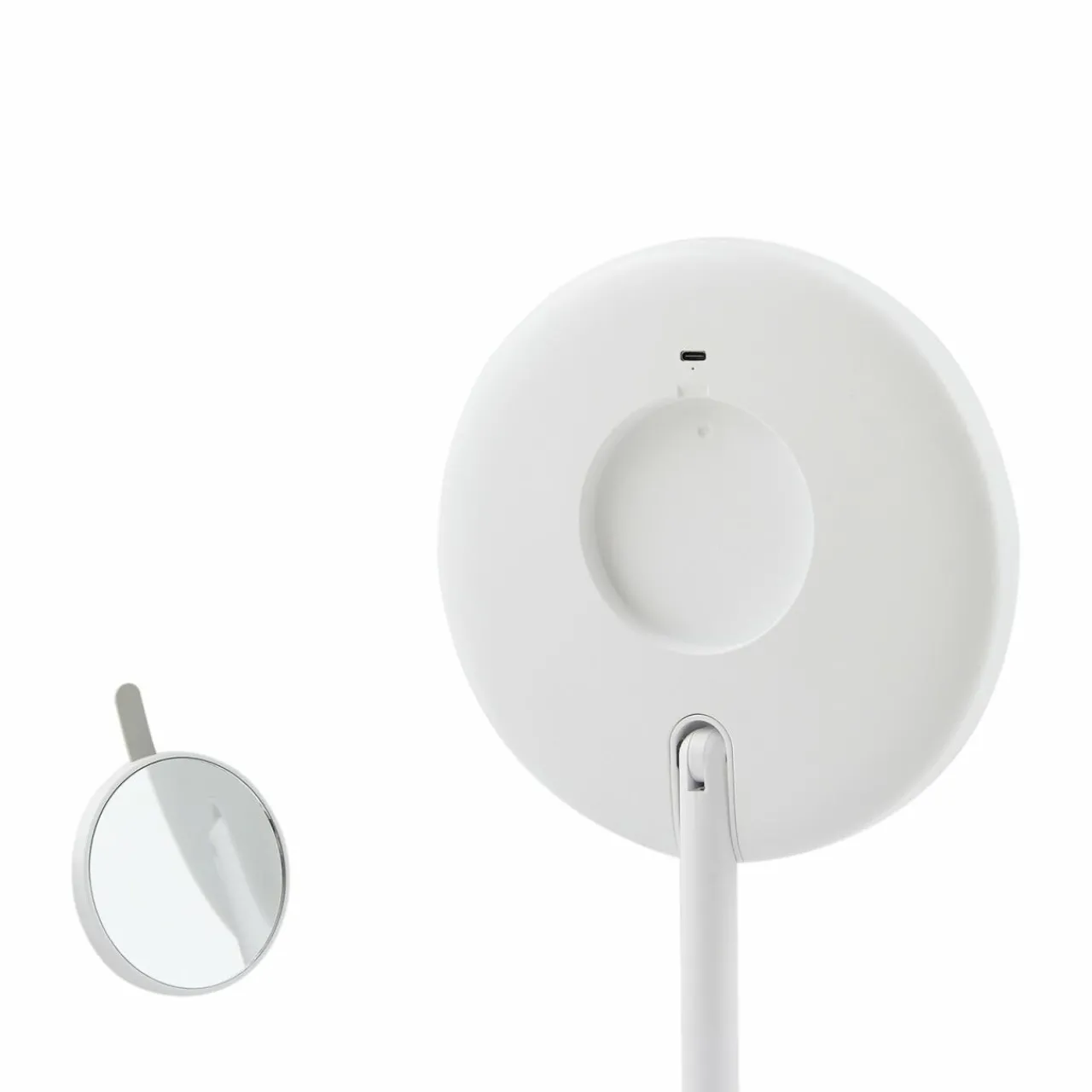 lindby_miroir_led_rechargeable_renki_blanc_plastique_intensit_variable_3.webp Lindby miroir LED rechargeable Renki, blanc, plastique, intensité variable^ Meubles & Aménagements