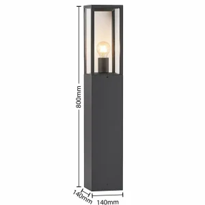 Lindby Peldar borne lumineuse^ Bornes Éclairage Extérieur