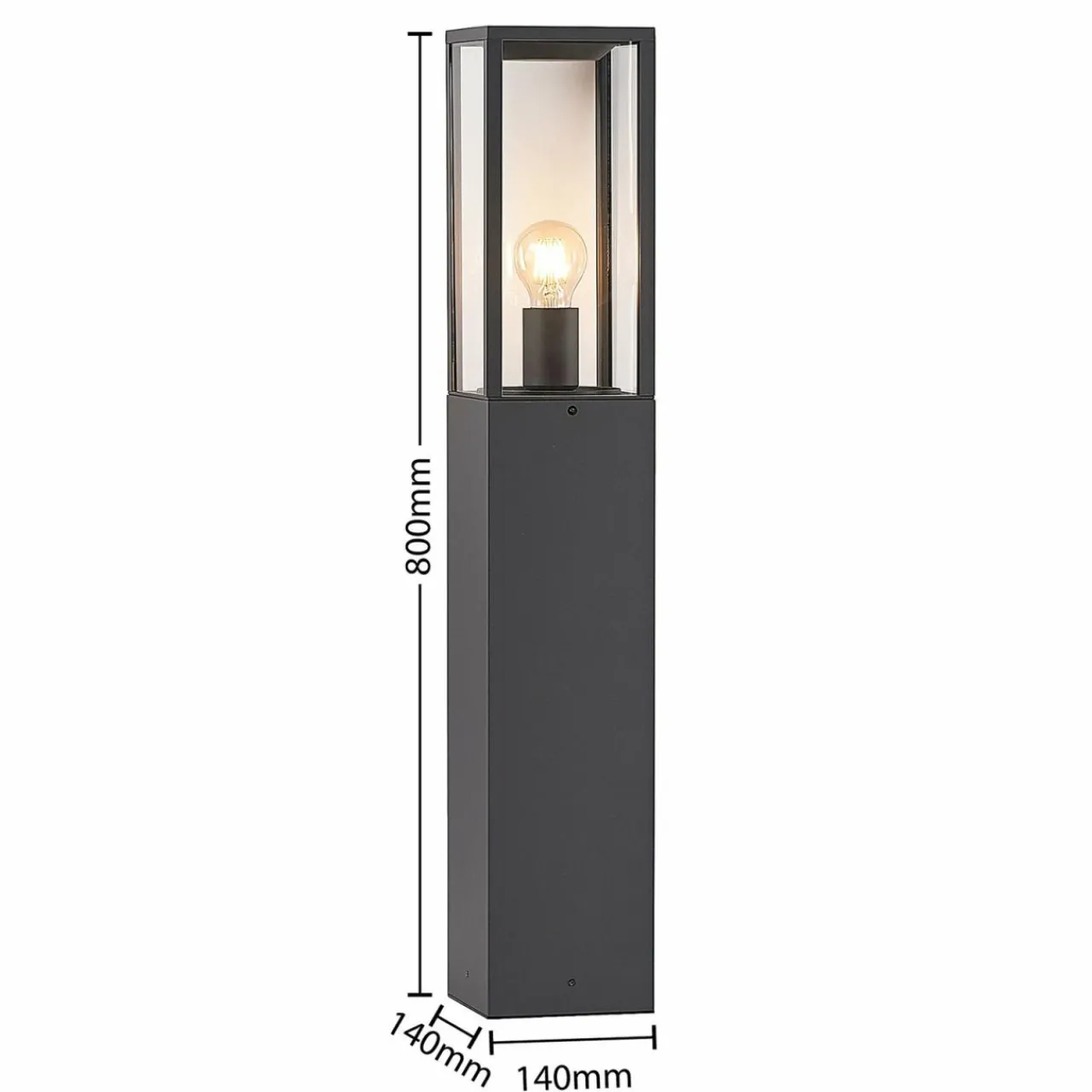 lindby_peldar_borne_lumineuse_1.webp Lindby Peldar borne lumineuse^ Bornes Éclairage Extérieur