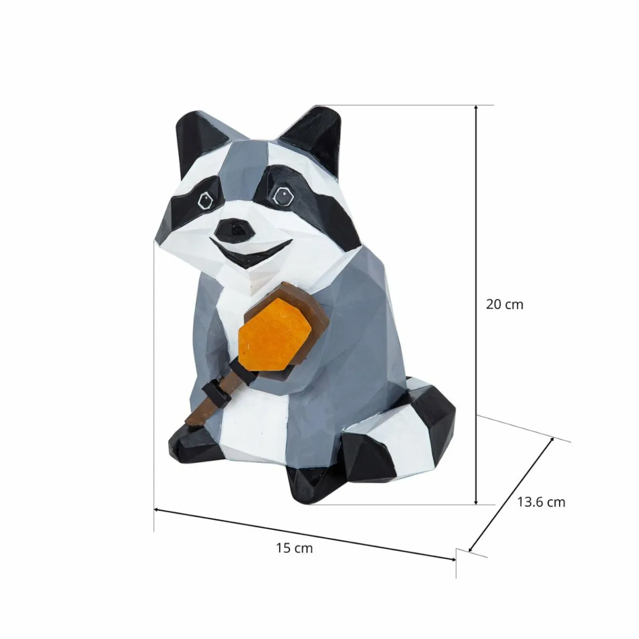 lindby_racoon_lampe_solaire_led_figurine_raton_laveur_5.webp Lindby Racoon Lampe solaire LED, figurine, raton laveur^ Lampes Décoratives