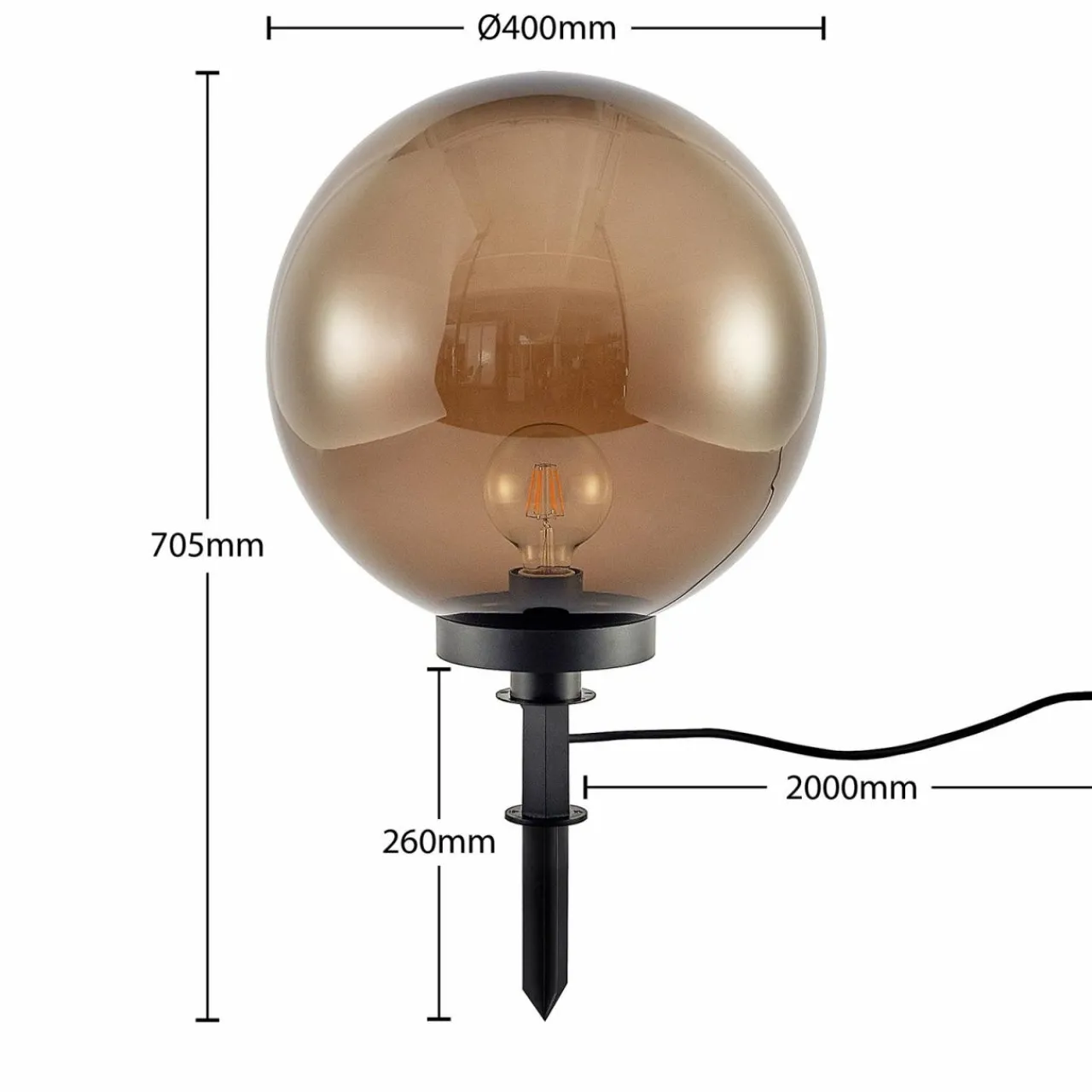 lindby_samini_lampe_sphrique_dcorative__cm_4.webp Lindby Samini lampe sphérique décorative, Ø 40 cm^ Lampes Décoratives