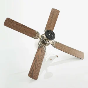Lindby Ventilateur de plafond avec lumière Rakan, silencieux, Ø 106 cm^ Ventilateurs