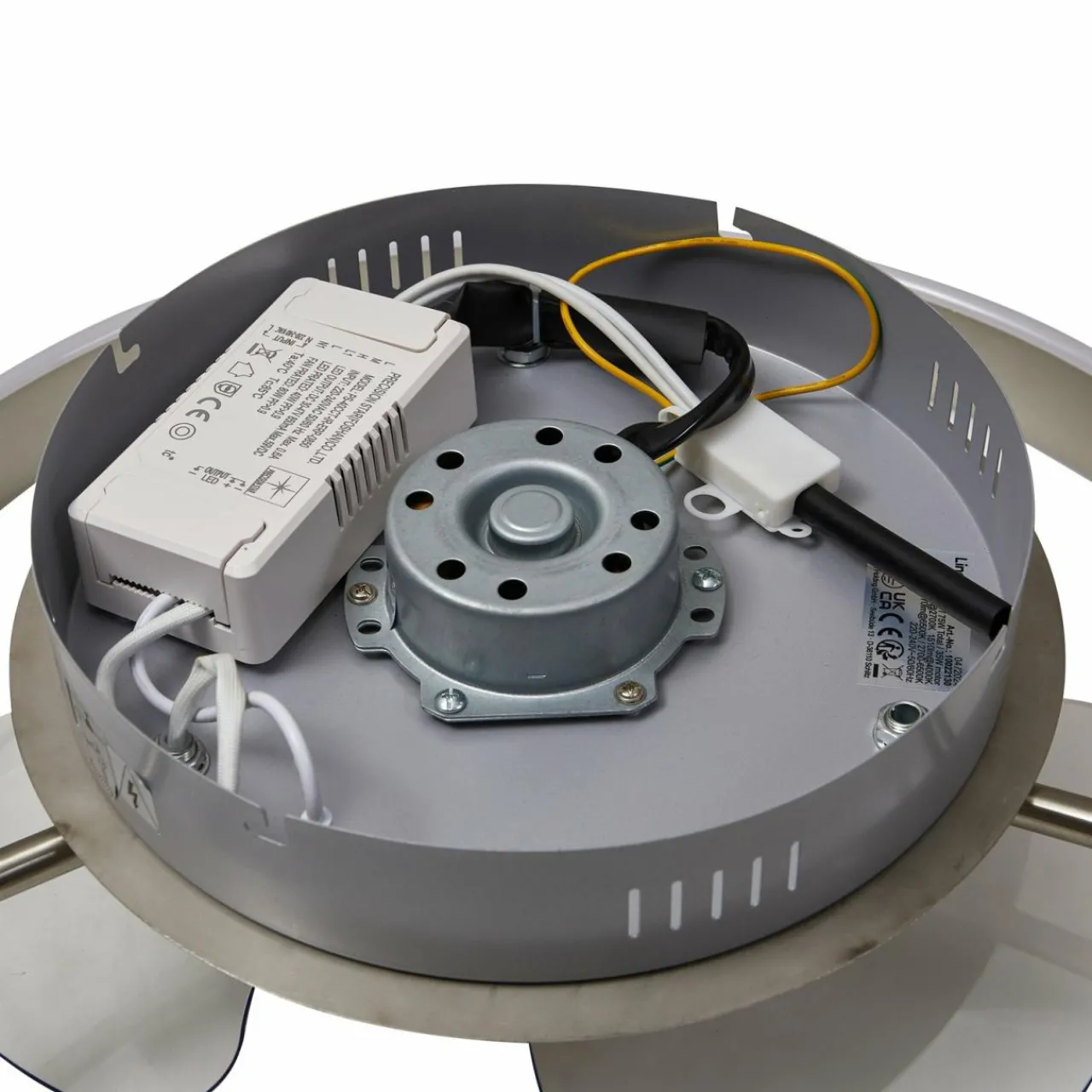 lindby_ventilateur_de_plafond_led_momitu_argent_silencieux___cm_2.webp Lindby Ventilateur de plafond LED Momitu, argenté, silencieux, Ø 14 cm^ Ventilateurs