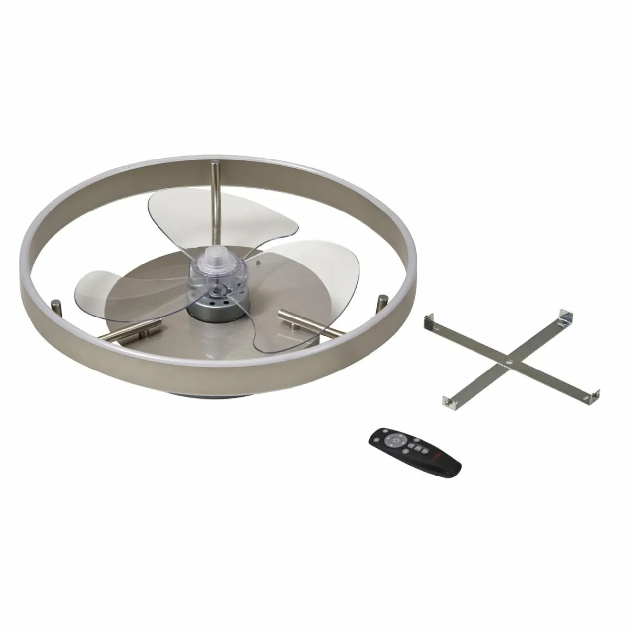 lindby_ventilateur_de_plafond_led_momitu_argent_silencieux___cm_3.webp Lindby Ventilateur de plafond LED Momitu, argenté, silencieux, Ø 14 cm^ Ventilateurs
