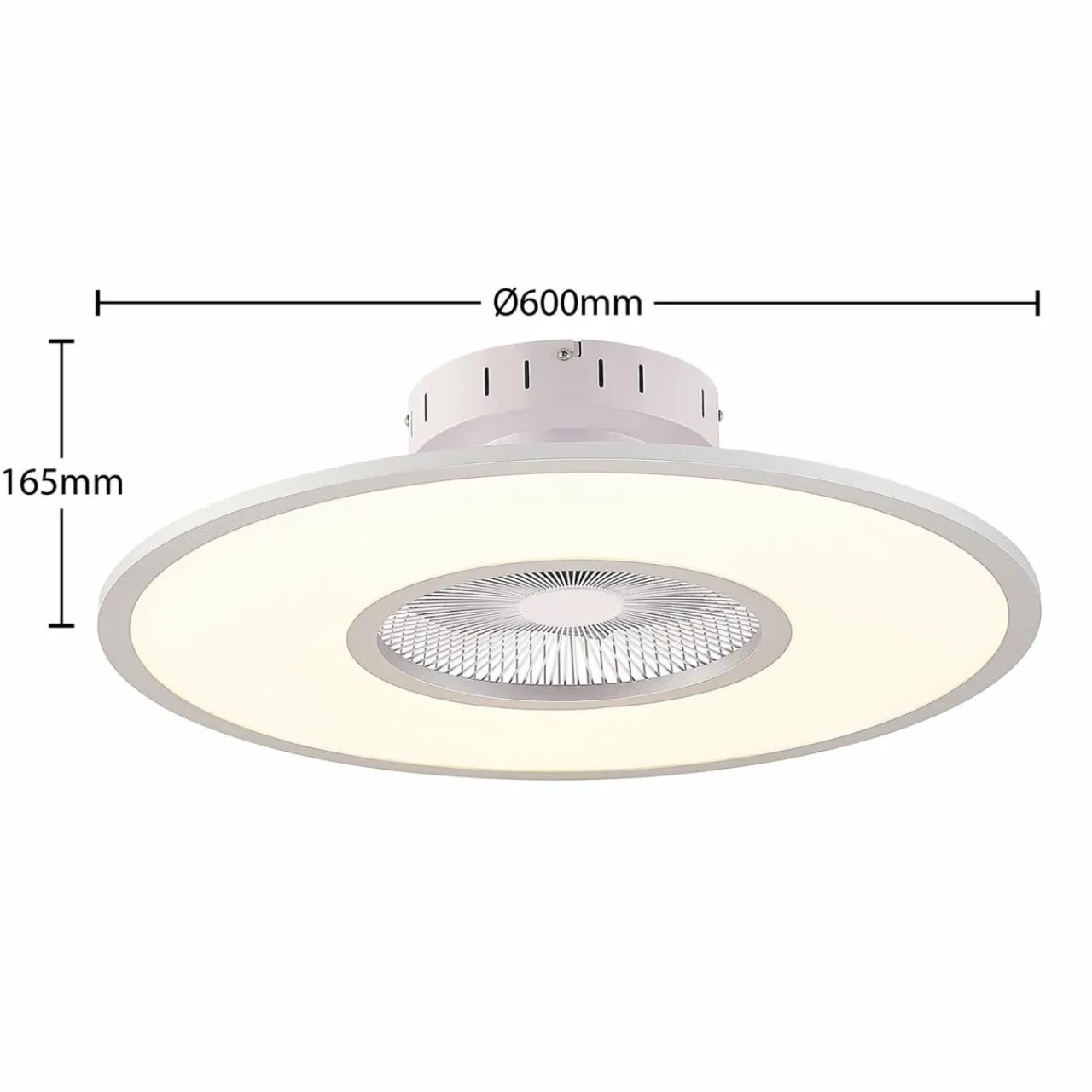 lindby_ventilateur_de_plafond_led_romea_rond_dc_silencieux__cm_2.webp Lindby Ventilateur de plafond LED Romea, rond, DC, silencieux, 60 cm^ Ventilateurs