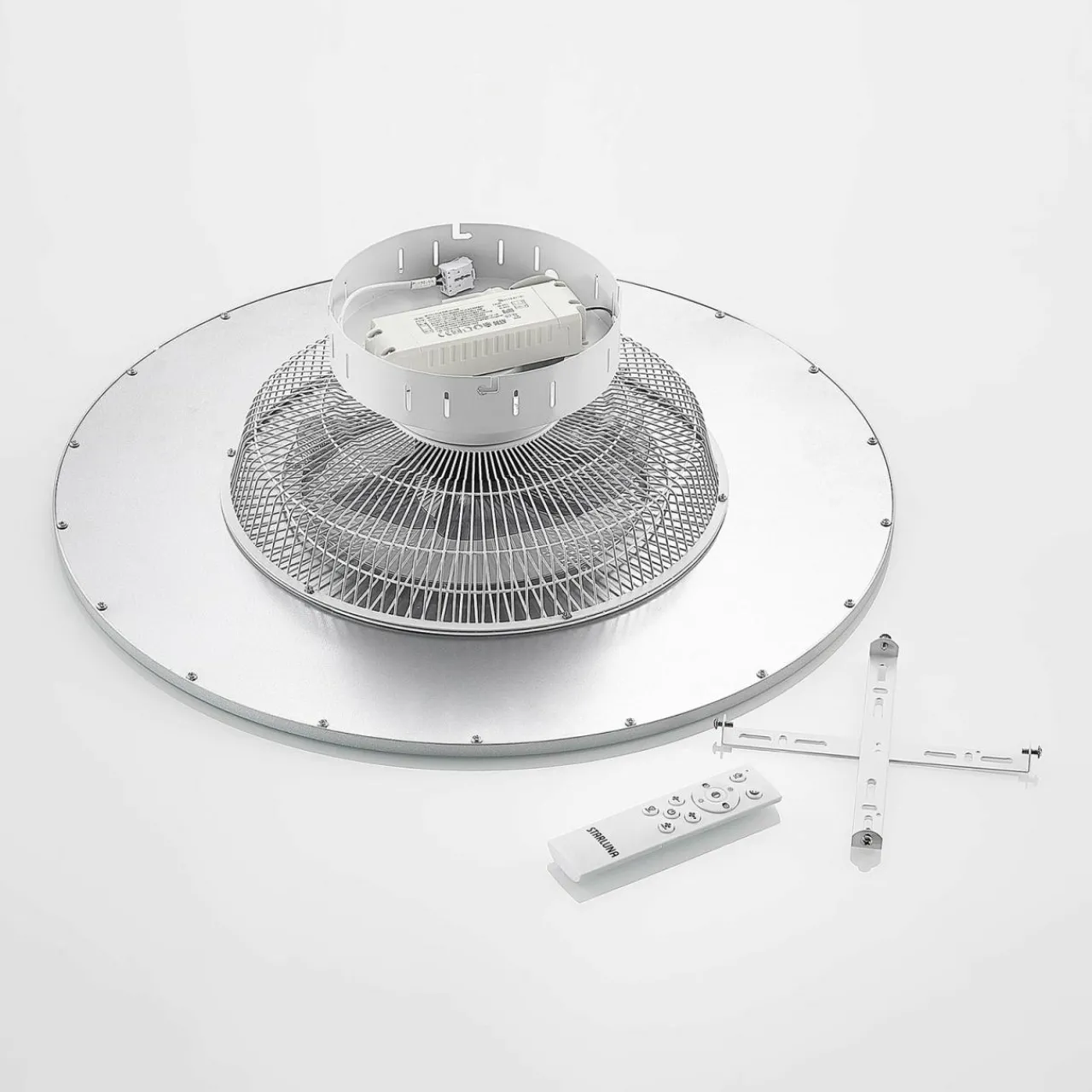 lindby_ventilateur_de_plafond_led_romea_rond_dc_silencieux__cm_6.webp Lindby Ventilateur de plafond LED Romea, rond, DC, silencieux, 60 cm^ Ventilateurs