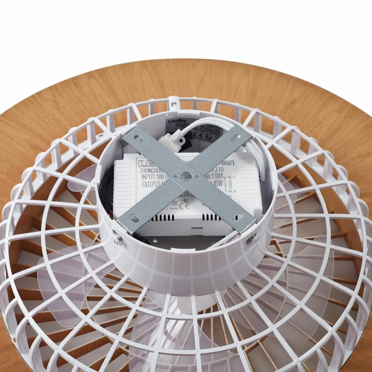 lindby_ventilateur_de_plafond_led_teleo_couleur_bois_dc_silencieux_cct_6.webp Lindby Ventilateur de plafond LED Teleo couleur bois DC silencieux CCT^ Ventilateurs