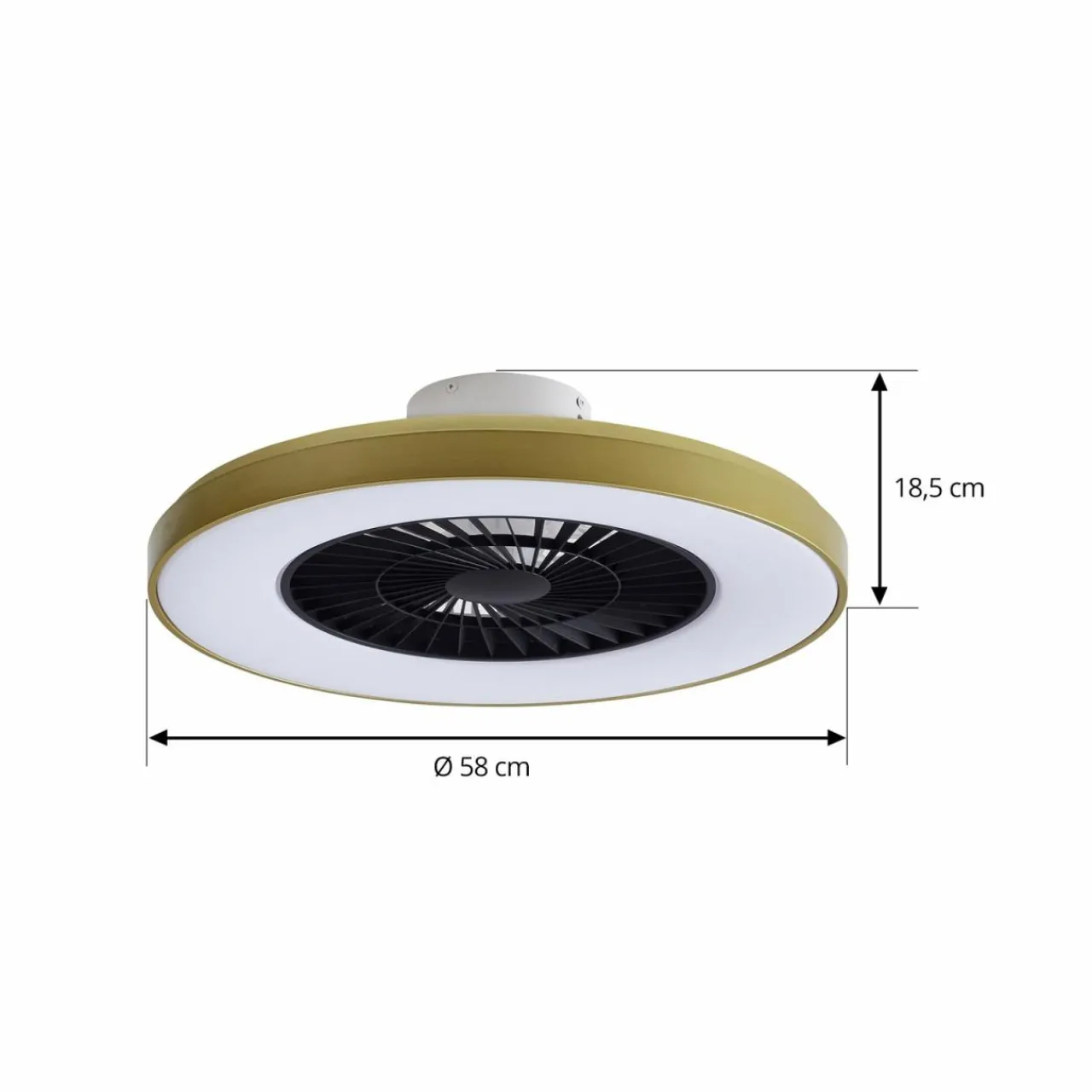 lindby_ventilateur_de_plafond_led_teleo_laiton_dc_silencieux_tuya_3.webp Lindby Ventilateur de plafond LED Teleo, laiton, DC, silencieux, Tuya^ Ventilateurs