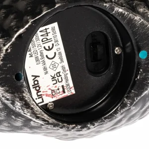 Lindby Yonca lampe déco solaire LED 16,5 cm bleue^ Lampes Décoratives