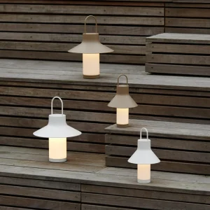 LOOM DESIGN Lampe à poser LED rechargeable Shadow Small, blanc, IP65^ Lampes Décoratives