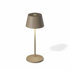 LOOM DESIGN Lampe de terrasse à LED rechargeable Modi gris-beige 36cm CCT^ Lampes Décoratives