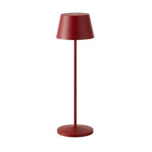 LOOM DESIGN Lampe de terrasse à LED rechargeable Modi rouge rubis 36 cm CCT^ Lampes Décoratives