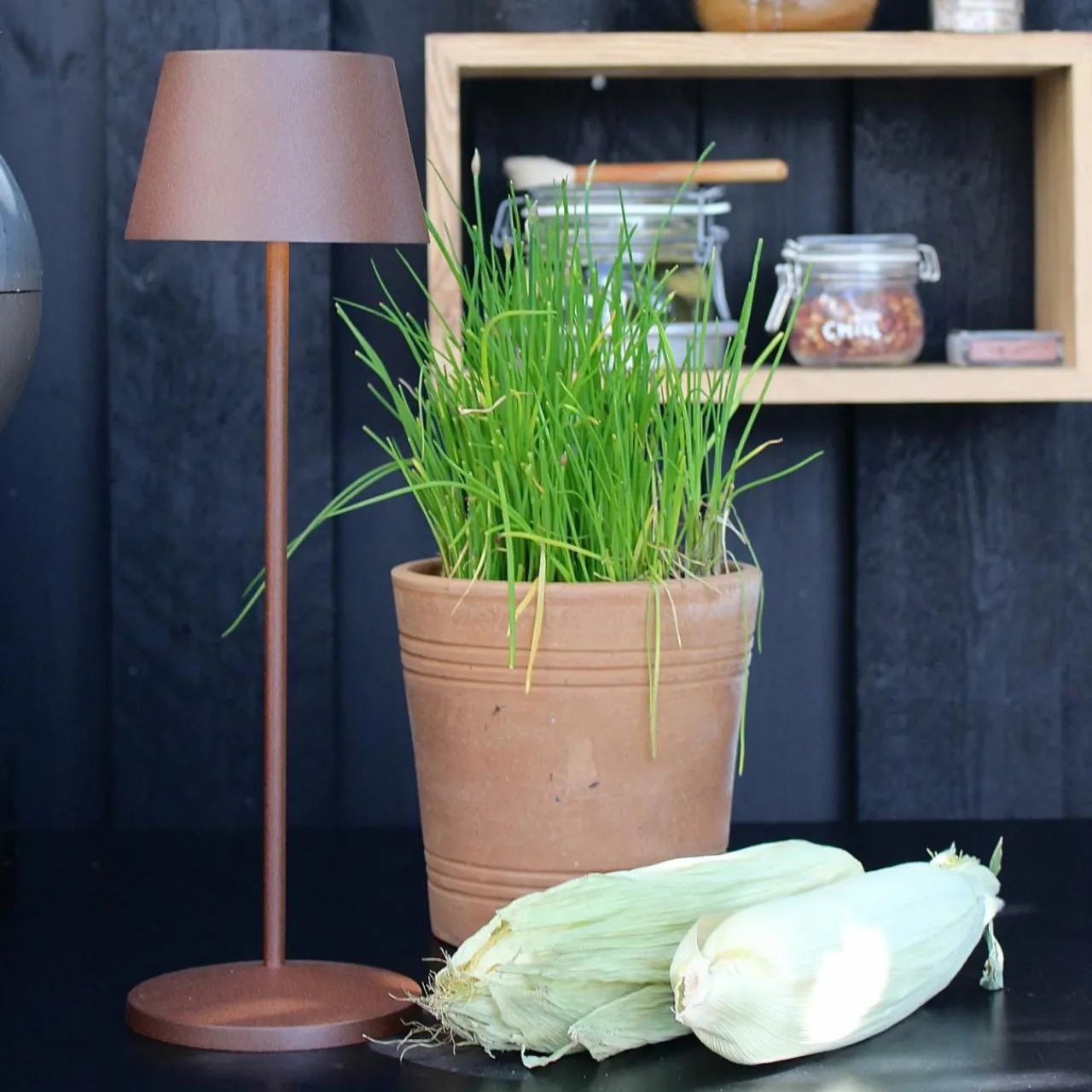 LOOM DESIGN Modi luminaire de terrasse LED, corten^ Lampes Décoratives