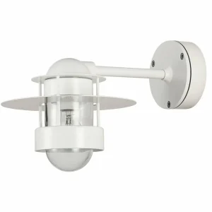 Louis Poulsen Albertslund applique 41,5 cm blanche^ Appliques Murales Extérieures
