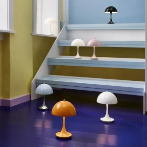 Louis Poulsen Panthella Portable 160 noir^ Lampes Décoratives