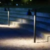 Louis Poulsen Toldbod borne lumineuse, noire^ Bornes Éclairage Extérieur