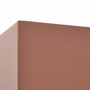 Lucande applique d'extérieur Bente, couleur rouille, aluminium, 11 cm^ Appliques Murales Extérieures