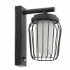 Lucande applique d'extérieur Chandan, capteur, 30 cm, aluminium^ Appliques D'Extérieur Avec Détecteur